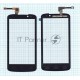 Сенсорное стекло (тачскрин) для LG Optimus True HD LTE P936, черное
