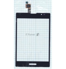 Сенсорное стекло (тачскрин) для LG Optimus VU 2 (VU II) F200, черное