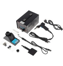 Rexant (12-0735) Паяльная станция (паяльник + демонт. паяльник), модель R048, цифровая, 200-480°C, LED дисплей 