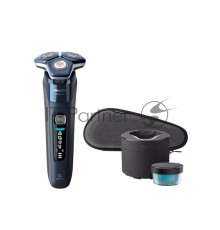 Бритва роторная Philips S7885/50 реж.эл.:3 питан.:аккум. синий