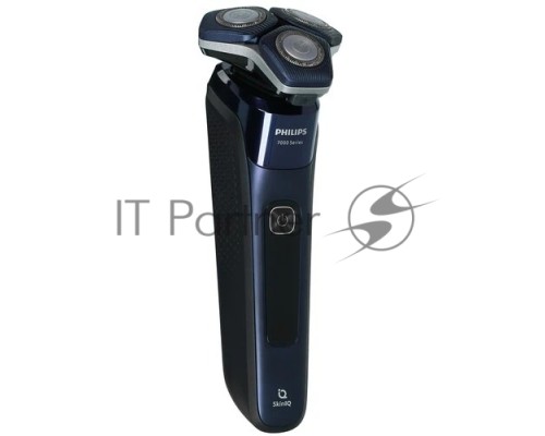 Бритва роторная Philips S7885/50 реж.эл.:3 питан.:аккум. синий