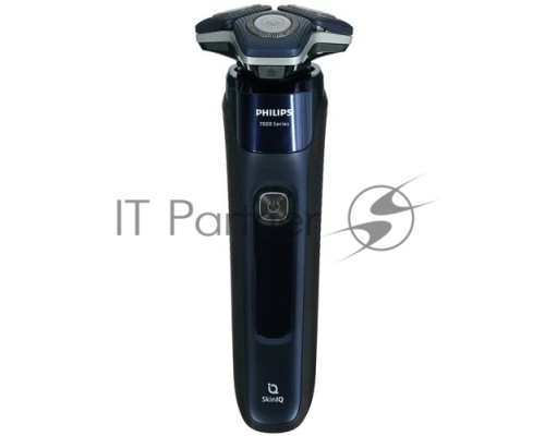 Бритва роторная Philips S7885/50 реж.эл.:3 питан.:аккум. синий
