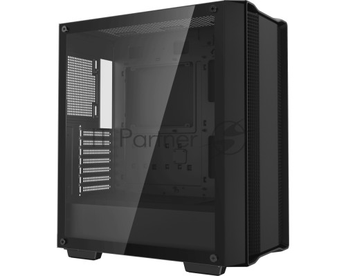 Корпус Deepcool CC560 V2 Limited без БП, боковое окно (закаленное стекло), черный, ATX