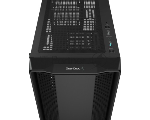 Корпус Deepcool CC560 V2 Limited без БП, боковое окно (закаленное стекло), черный, ATX
