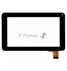 Сенсорное стекло (тачскрин) для DNS E76, черное
