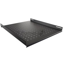 Полка стационарная NTSS NTSS-FS-H-600-BL 1U нагр.:100кг. 19