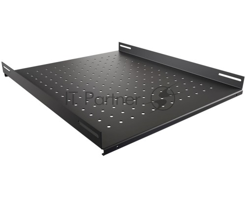 Полка стационарная NTSS NTSS-FS-H-600-BL 1U нагр.:100кг. 19