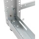 Стойка двухрамная NTSS NTSS-2POR42U/600-1000 42U 550ммx1000мм 600кг серый
