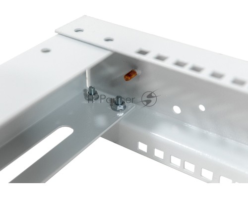 Стойка двухрамная NTSS NTSS-2POR42U/600-1000 42U 550ммx1000мм 600кг серый