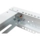 Стойка двухрамная NTSS NTSS-2POR42U/600-1000 42U 550ммx1000мм 600кг серый