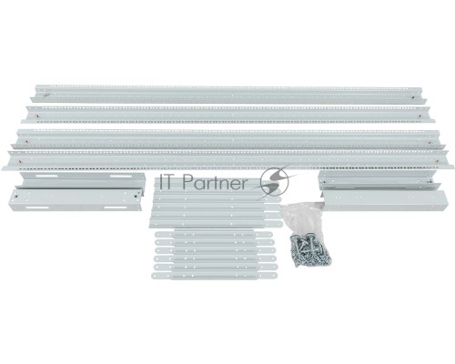 Стойка двухрамная NTSS NTSS-2POR42U/600-1000 42U 550ммx1000мм 600кг серый