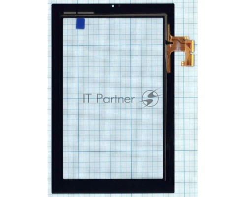 Сенсорное стекло (тачскрин) для HP Slate 7 Extreme, черное