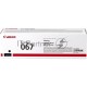Картридж лазерный Canon 067BK 5102C002 черный (1400стр.) для Canon LBP631/633/MF651/655/657
