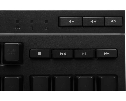 Клавиатура HyperX Alloy Core RGB черный USB Multimedia for gamer LED (4P4F5AA#ABA)