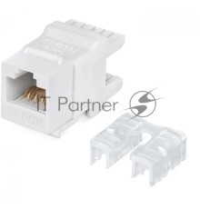 Модуль Lanmaster NTSS-KJ-UTP-RJ45-6-180-WT информ. KeystoneRJ45 кат.6 UTP бел.