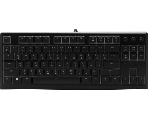 Клавиатура Razer Ornata V3 Tenkeyless механическая черный USB Multimedia for gamer LED (подставка для запястий) (RZ03-04880100-R3M1)