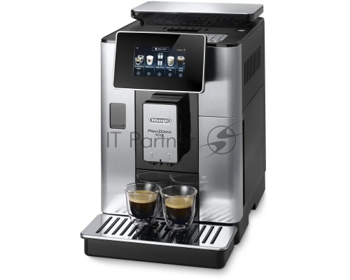 Кофемашина автоматическая DeLonghi ECAM610.75.MB черный/серебристый, исп. кофе - молотый/зерновой, 2.2 л, 1450 Вт, 19 Бар