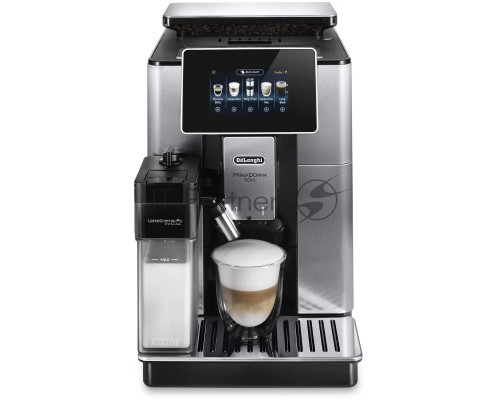 Кофемашина автоматическая DeLonghi ECAM610.75.MB черный/серебристый, исп. кофе - молотый/зерновой, 2.2 л, 1450 Вт, 19 Бар
