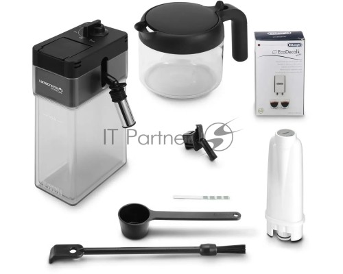 Кофемашина автоматическая DeLonghi ECAM610.75.MB черный/серебристый, исп. кофе - молотый/зерновой, 2.2 л, 1450 Вт, 19 Бар