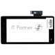 Сенсорное стекло (тачскрин) для Huawei Ideos S7 Slim S7-201u, черное