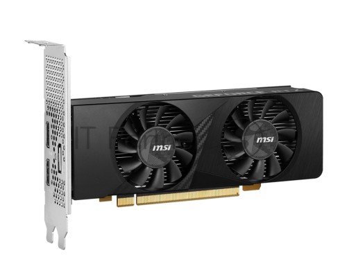 Видеокарта MSI RTX3050 LP 6G OC NVIDIA GeForce RTX 3050 6Gb 128bit PCI-E 4.0 GDDR6 1492/14000 HDMIx2 DPx1 HDCP Ret low profile
