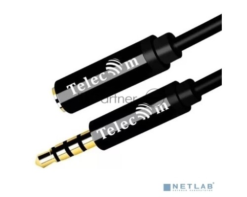Кабель удлинит Telecom TAV7179M-0.5M 3.5 Jack (M) - 3.5 Jack (F), 0.5м PRO