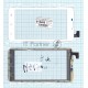Сенсорное стекло (тачскрин) Explay Tab mini. белое