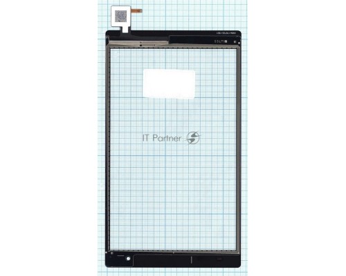 Сенсорное стекло (тачскрин) для Lenovo Tab 4 8 Plus TB-8704. черное