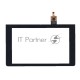 Сенсорное стекло (тачскрин) для Lenovo Yoga Tablet 8 3 YT3-850F. черное
