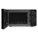 Микроволновая печь Hyundai HYM-M2010 черный, 20 л, 700 Вт, переключатели - поворотный механизм