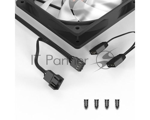 Вентилятор ID-Cooling XF-120-ARGB-K 4-pin 150gr LED Ret