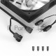 Вентилятор ID-Cooling XF-120-ARGB-K 4-pin 150gr LED Ret