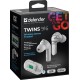 Гарнитура DEFENDER TWINS 916 TWS WHITE 63916