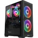 Компьютерный корпус Formula Air Power G5 DUO черный без БП ATX 2x180mm 1xUSB3.0 1xUSB3.1 audio bott PSU