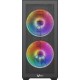 Компьютерный корпус Formula Air Power G5 DUO черный без БП ATX 2x180mm 1xUSB3.0 1xUSB3.1 audio bott PSU