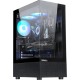 Компьютерный корпус Formula Crystal Z1 PLUS черный без БП ATX 3x120mm 2xUSB2.0 1xUSB3.0 1xUSB3.1 audio bott PSU