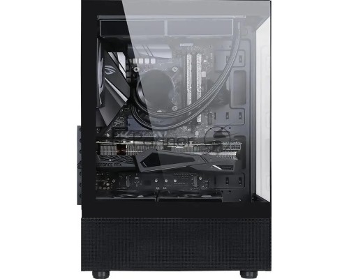 Компьютерный корпус Formula Crystal Z1 PLUS черный без БП ATX 3x120mm 2xUSB2.0 1xUSB3.0 1xUSB3.1 audio bott PSU