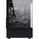 Компьютерный корпус Formula Crystal Z1 PLUS черный без БП ATX 3x120mm 2xUSB2.0 1xUSB3.0 1xUSB3.1 audio bott PSU