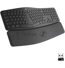 Клавиатура Logitech K860 ERGO механическая черный USB беспроводная BT Multimedia Ergo (подставка для запястий) (920-010352)