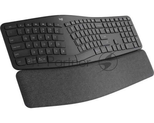 Клавиатура Logitech K860 ERGO механическая черный USB беспроводная BT Multimedia Ergo (подставка для запястий) (920-010352)
