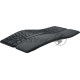 Клавиатура Logitech K860 ERGO механическая черный USB беспроводная BT Multimedia Ergo (подставка для запястий) (920-010352)