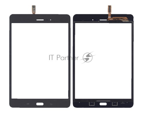 Сенсорное стекло (тачскрин) для Samsung Galaxy Tab A 8.0 SM-T351 SM-T355. серое