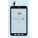 Сенсорное стекло (тачскрин) для Samsung Galaxy Tab Active 2 SM-T390 Wi-Fi, черное