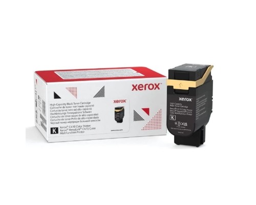 [Расходные материалы] Чёрный тонер картридж повышенной емкости (10.5K), для Xerox VersaLink C410/C415 (Original)