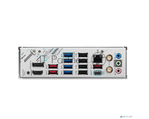 Материнская плата MSI X670E GAMING PLUS, AM5, AMD X670, 4xDDR5, 4xSATA, 4xM.2, 1xPCI-E 5.0 x16, 1xPCI-E 4.0 x4, 1xPCI-E 3.0 x1, 1xHDMI, 1xDP, 1x 2.5Gb LAN, 4xUSB-A 2.0, 4xUSB-A 3.2 Gen 1, 3xUSB-A 3.2 Gen 2, 1xUSB-C 3.2 Gen 2x2, 3x3.5 мм, 7.1, ATX
