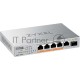 Коммутатор Zyxel XMG-105HP-EU0101F (L2) 5x2.5Гбит/с 1SFP+ 4PoE++ 70W неуправляемый
