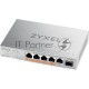 Коммутатор Zyxel XMG-105HP-EU0101F (L2) 5x2.5Гбит/с 1SFP+ 4PoE++ 70W неуправляемый