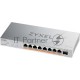 Коммутатор Zyxel XMG-108HP-EU0101F (L2) 8x2.5Гбит/с 1SFP+ 8PoE++ 100W неуправляемый