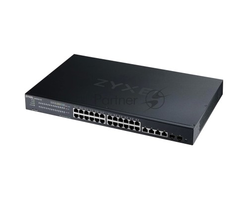 Коммутатор Zyxel XMG-108HP-EU0101F (L2) 8x2.5Гбит/с 1SFP+ 8PoE++ 100W неуправляемый