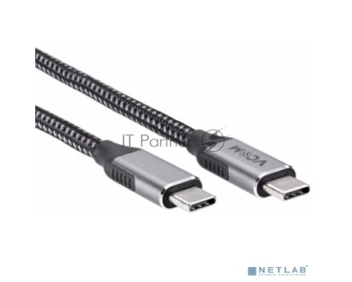 Кабель VCOM CU420M-1M USB3.2 Gen2X2, CM->CM, 20Gbs, 100WT, 4KX60Hz, All shell, 1m